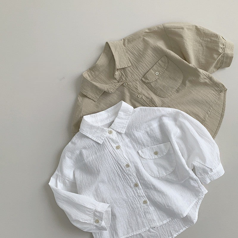 1-5thn | Kemeja Korea Formal Kaos Oversize Anak Laki-laki Pakaian Bayi MYTT catalog TZ