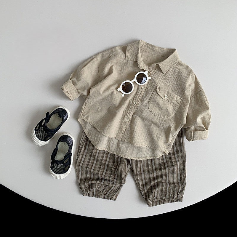 1-5thn | Kemeja Korea Formal Kaos Oversize Anak Laki-laki Pakaian Bayi MYTT catalog TZ