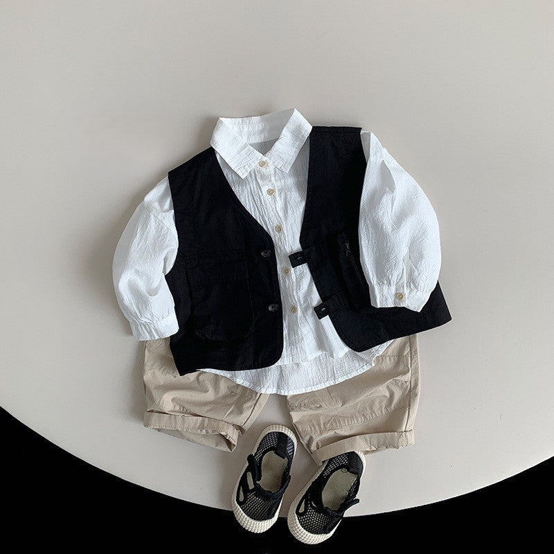 1-5thn | Kemeja Korea Formal Kaos Oversize Anak Laki-laki Pakaian Bayi MYTT catalog TZ