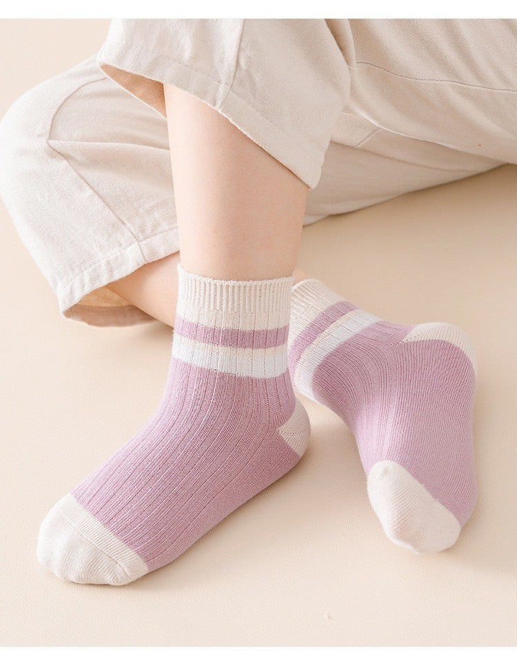 [5 PSG] 1-7 thn | KAOS KAKI BAYI ANAK IMPOR SOCKS LUCU KARAKTER KARTUN UNISEX Catalog QN QCV