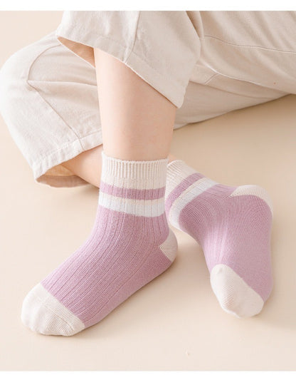 [5 PSG] 1-7 thn | KAOS KAKI BAYI ANAK IMPOR SOCKS LUCU KARAKTER KARTUN UNISEX Catalog QN QCV