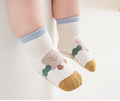 [3 PSG] 0-3 thn | KAOS KAKI BAYI ANAK IMPOR SOCKS LUCU KARAKTER KARTUN UNISEX catalog QN QCW