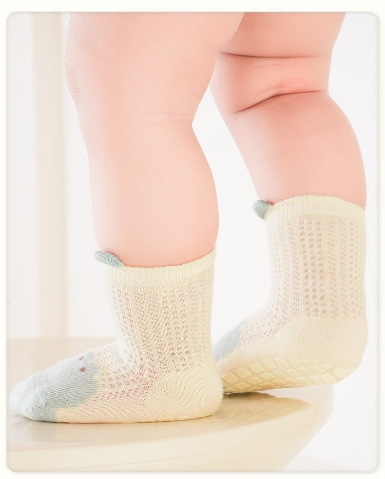 [3 PSG] 0-1 thn | KAOS KAKI BAYI ANAK IMPOR SOCKS LUCU KARAKTER KARTUN UNISEX catalog QN QCY