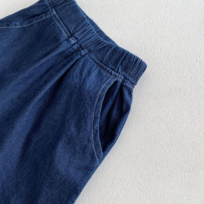 1-5 thn || SETELAN BAJU + CELANA PENDEK (1 set) UNISEX JALAN CASUAL CATALOG ZHBB BQ