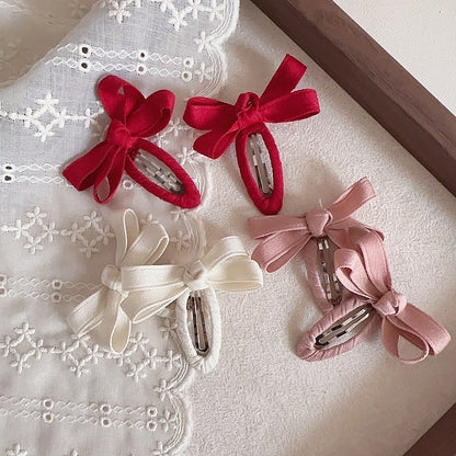 (isi 2pcs) Set Jepitan rambut | Pita Rambut | bayi anak bunga import perempuan aksesoris catalog WGE