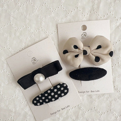 (isi 2pcs) Set Jepitan rambut | Pita Rambut | bayi anak bunga import perempuan aksesoris catalog PQ