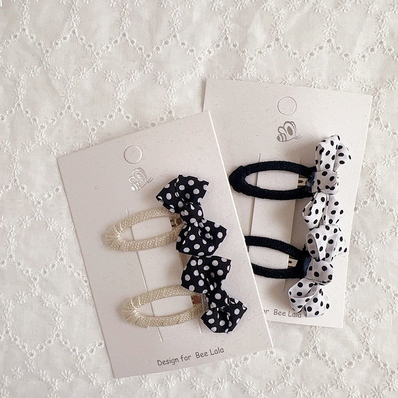 (isi 2pcs) Set Jepitan rambut | Pita Rambut | bayi anak bunga import perempuan aksesoris catalog PQ