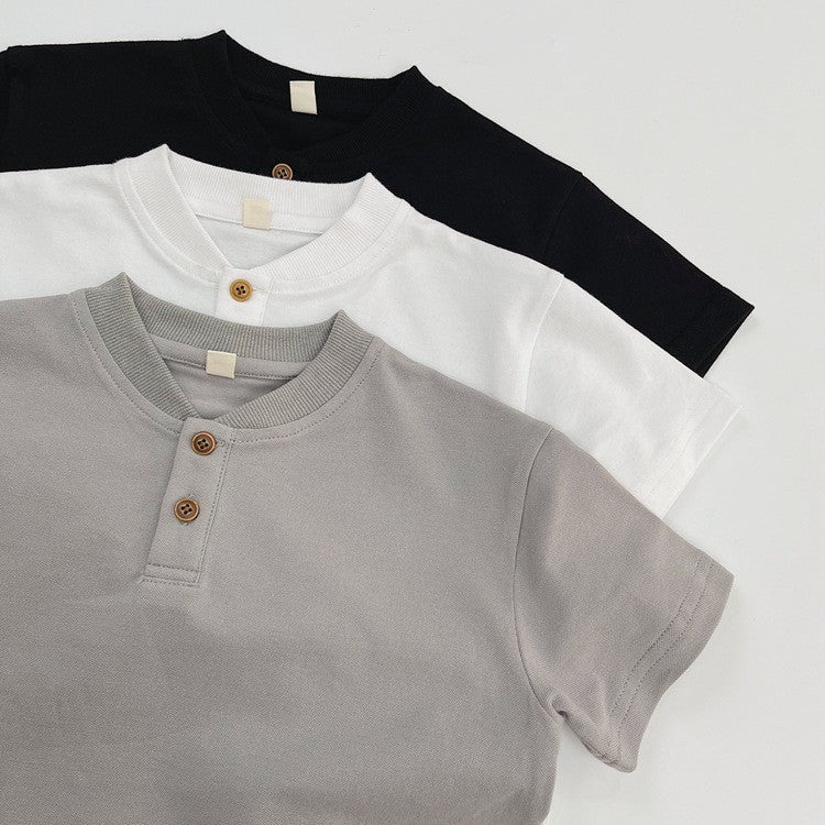 1-5thn | Tshirt Kaos Korea Basic Oblong Anak Laki-laki Pakaian Bayi KQHZ catalog KAP