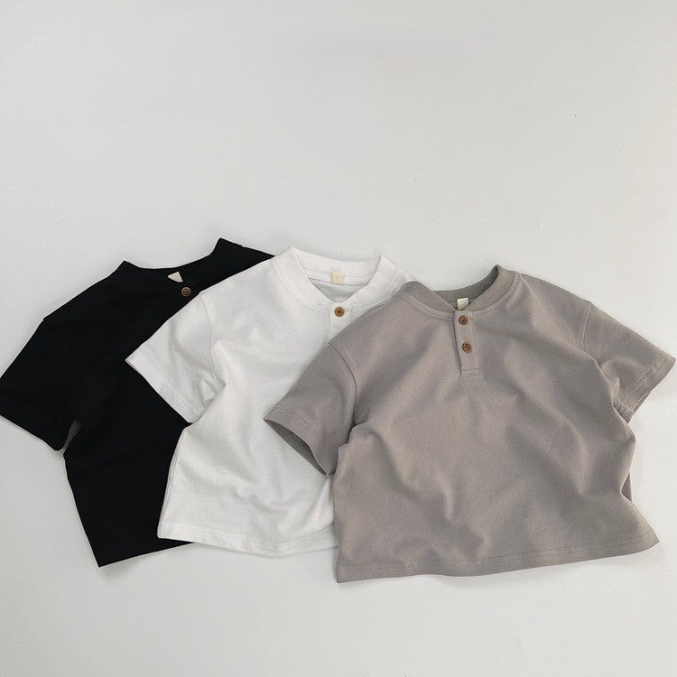 1-5thn | Tshirt Kaos Korea Basic Oblong Anak Laki-laki Pakaian Bayi KQHZ catalog KAP