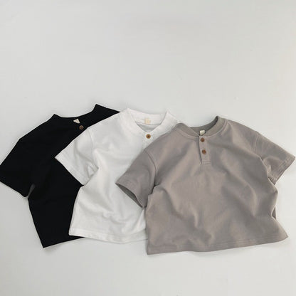 1-5thn | Tshirt Kaos Korea Basic Oblong Anak Laki-laki Pakaian Bayi KQHZ catalog KAP