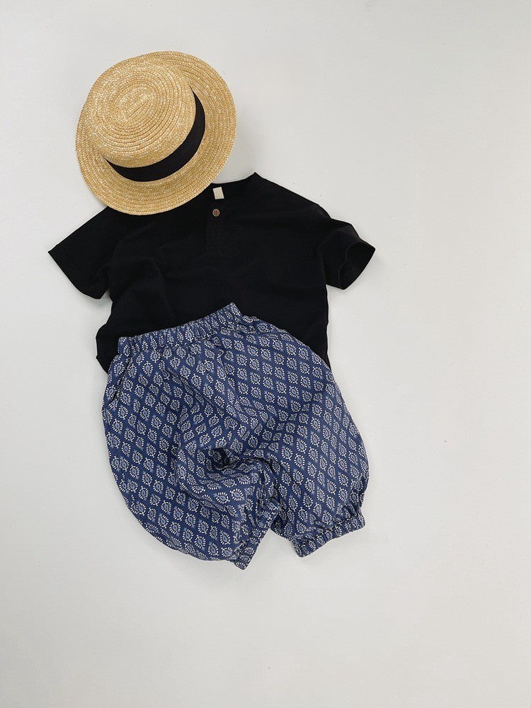 1-5thn | Tshirt Kaos Korea Basic Oblong Anak Laki-laki Pakaian Bayi KQHZ catalog KAP