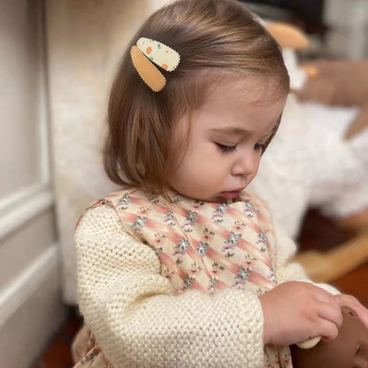 (isi 3psg) Set Jepitan rambut | Pita Rambut | bayi anak bunga import perempuan aksesoris catalog Ai