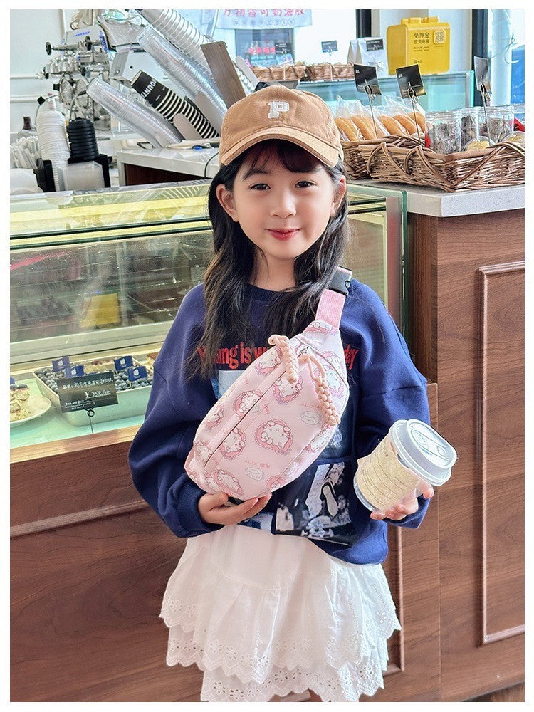 TAS SELEMPANG SANRIO BAHU MODIS ANAK PEREMPUAN KARTUN LUCU ANAK-ANAK CATALOG SQTQ SC