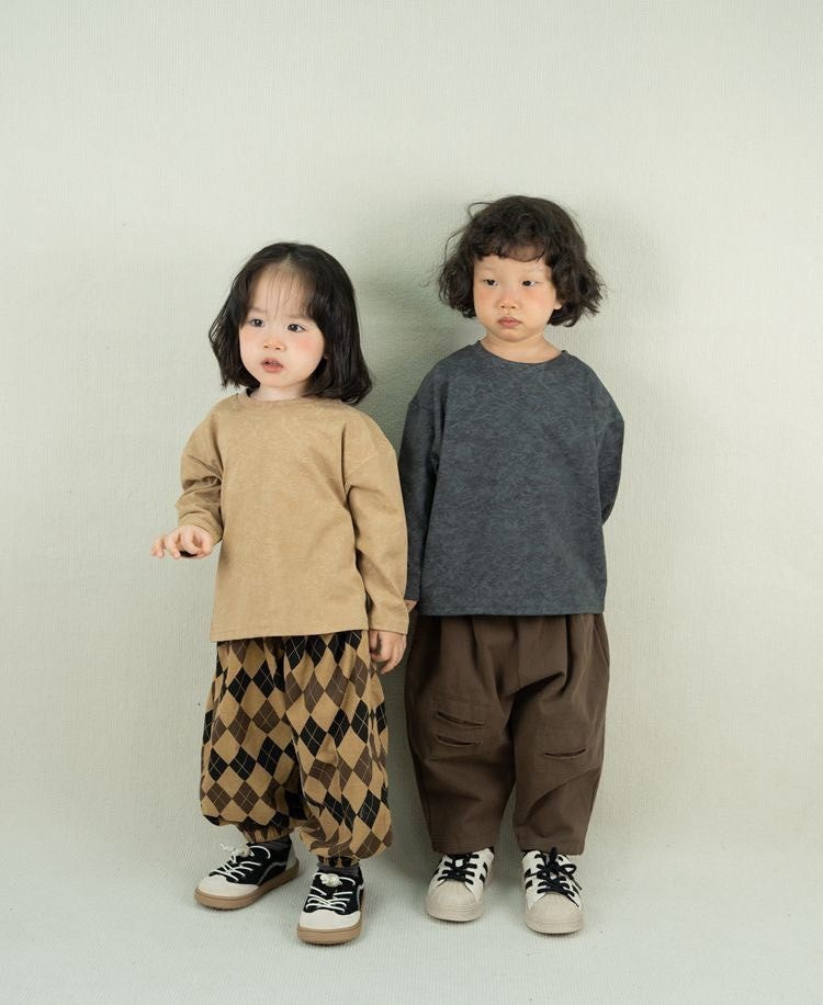 1-5thn | Tshirt Kaos Korea Basic Lengan Panjang Oblong Anak Laki-laki Pakaian Bayi KQHZ catalog KAS