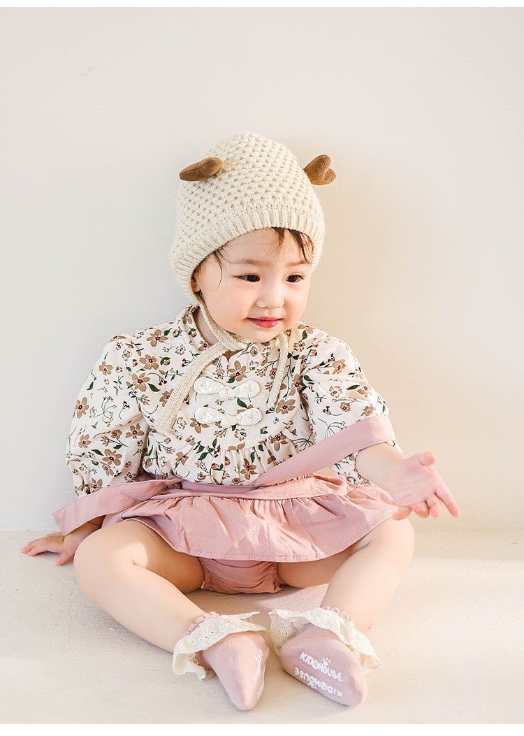 0-3 thn | KAOS KAKI RUFFLE BAYI ANAK IMPOR NEWBORN SOCKS PEREMPUAN Catalog QN QDB