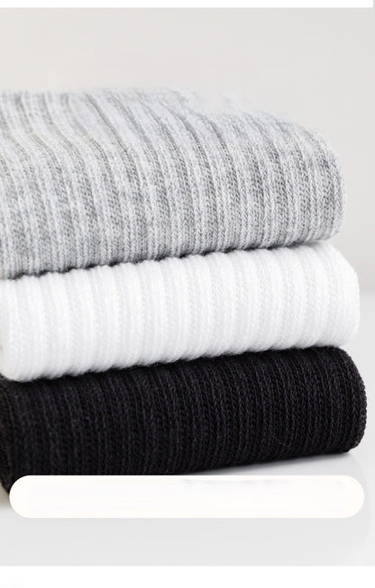 [5 PSG] 3-12 thn | KAOS KAKI ANAK SEKOLAH HITAM PUTIH IMPOR SOCKS LUCU UNISEX Catalog QN QDE