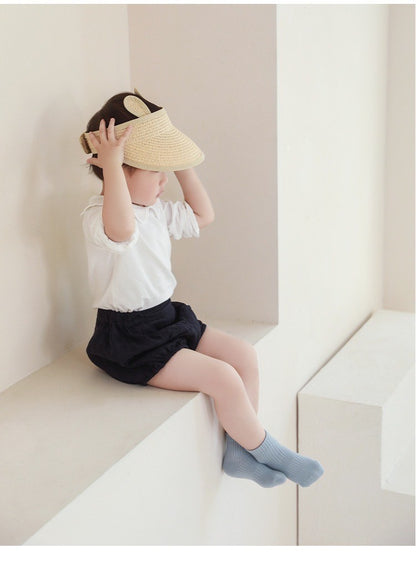 [5 PSG] 1-8 thn | KAOS KAKI BAYI BASIC ANAK IMPOR SOCKS LUCU KARAKTER KARTUN UNISEX Catalog NMBB FAE