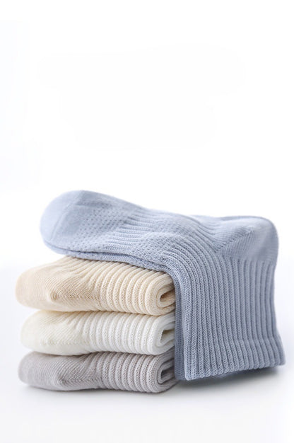 [5 PSG] 1-8 thn | KAOS KAKI BAYI BASIC ANAK IMPOR SOCKS LUCU KARAKTER KARTUN UNISEX Catalog NMBB FAE