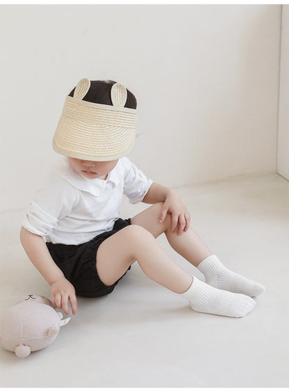 [5 PSG] 1-8 thn | KAOS KAKI BAYI BASIC ANAK IMPOR SOCKS LUCU KARAKTER KARTUN UNISEX Catalog NMBB FAE