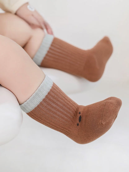 [3 PSG] 0-3 thn | KAOS KAKI BAYI BASIC ANAK IMPOR SOCKS LUCU KARAKTER KARTUN UNISEX Catalog NMBB FAF