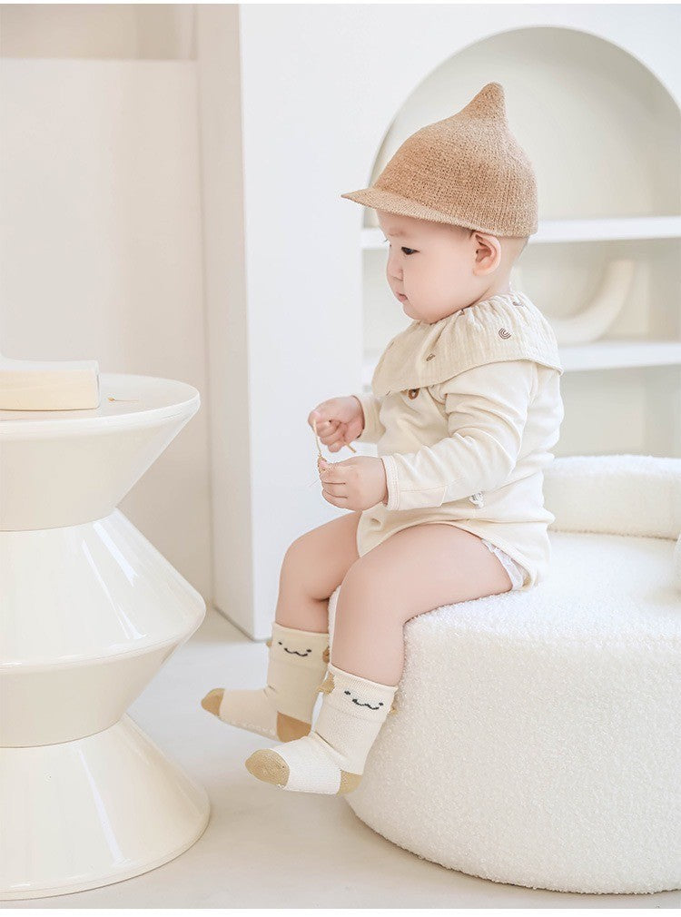 0-1 thn | KAOS KAKI BAYI BASIC ANAK IMPOR SOCKS LUCU KARAKTER KARTUN UNISEX Catalog NMBB FAi