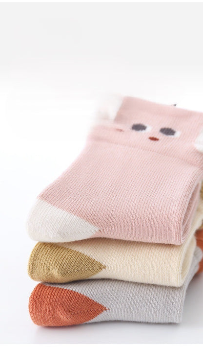 0-1 thn | KAOS KAKI BAYI BASIC ANAK IMPOR SOCKS LUCU KARAKTER KARTUN UNISEX Catalog NMBB FAi