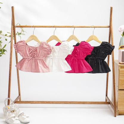TINYME 0-4 thn || ATASAN PEPLUM TOP KAOS BAYI ANAK CASUAL catalog TMTM ESME