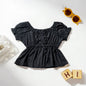 TINYME 0-4 thn || ATASAN PEPLUM TOP KAOS BAYI ANAK CASUAL catalog TMTM ESME