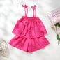 TINYME 0-5 thn || SETELAN ANAK SET ATASAN CELANA RUFFLE BAYI catalog TMTM GISELLE