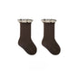 0-5 thn | KAOS KAKI RUFFLE BAYI ANAK IMPOR NEWBORN SOCKS PEREMPUAN catalog NMBB FAJ