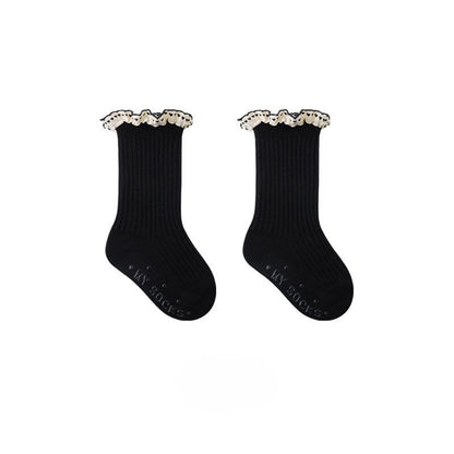 0-5 thn | KAOS KAKI RUFFLE BAYI ANAK IMPOR NEWBORN SOCKS PEREMPUAN catalog NMBB FAJ