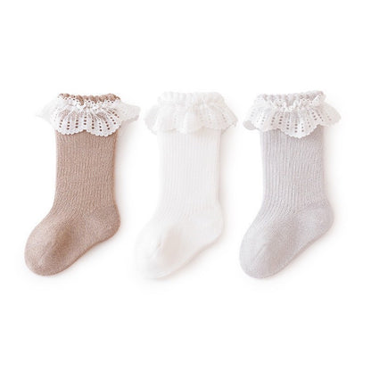 [3 PSG] 0-3 thn | KAOS KAKI BAYI ANAK IMPOR SOCKS LUCU KARAKTER KARTUN PEREMPUAN catalog QN QDC