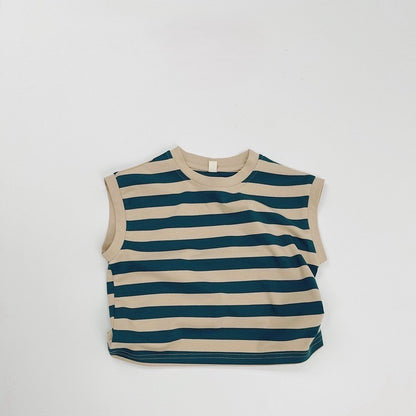 1-5thn | Tshirt Kaos Korea Basic Oblong Kutang Anak Laki-laki Pakaian Bayi KQHZ catalog KAQ