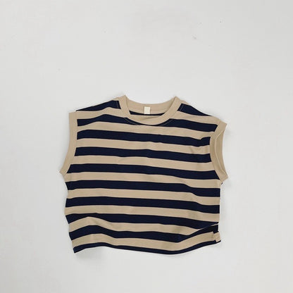 1-5thn | Tshirt Kaos Korea Basic Oblong Kutang Anak Laki-laki Pakaian Bayi KQHZ catalog KAQ