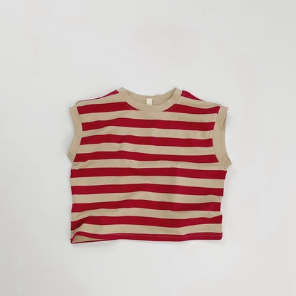 1-5thn | Tshirt Kaos Korea Basic Oblong Kutang Anak Laki-laki Pakaian Bayi KQHZ catalog KAQ