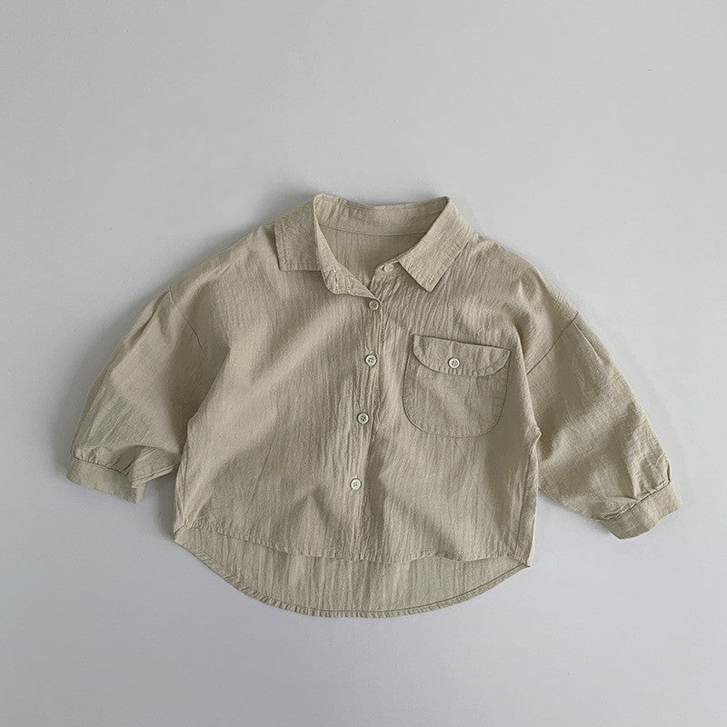 1-5thn | Kemeja Korea Formal Kaos Oversize Anak Laki-laki Pakaian Bayi MYTT catalog TZ
