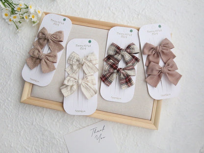 (isi 2psg) Set Jepitan rambut | Pita Rambut | bayi anak bunga import perempuan aksesoris catalog ATSP AK