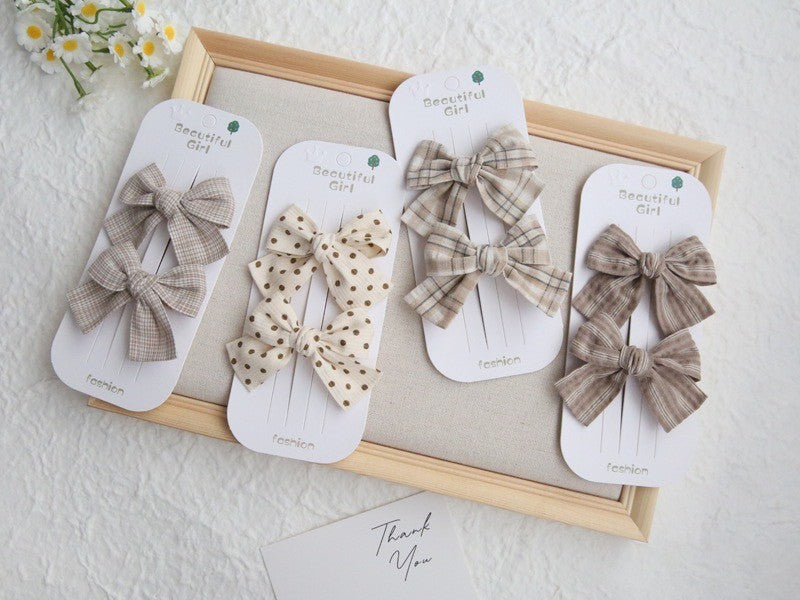 (isi 2psg) Set Jepitan rambut | Pita Rambut | bayi anak bunga import perempuan aksesoris catalog ATSP AK