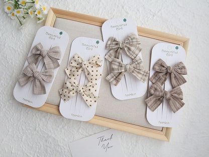 (isi 2psg) Set Jepitan rambut | Pita Rambut | bayi anak bunga import perempuan aksesoris catalog ATSP AK