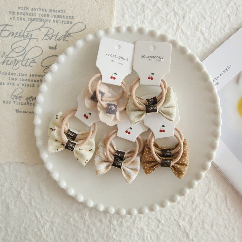 (2pcs) Set Ikat rambut | Pita Karet Rambut | bayi anak import perempuan aksesoris catalog ATSP AL