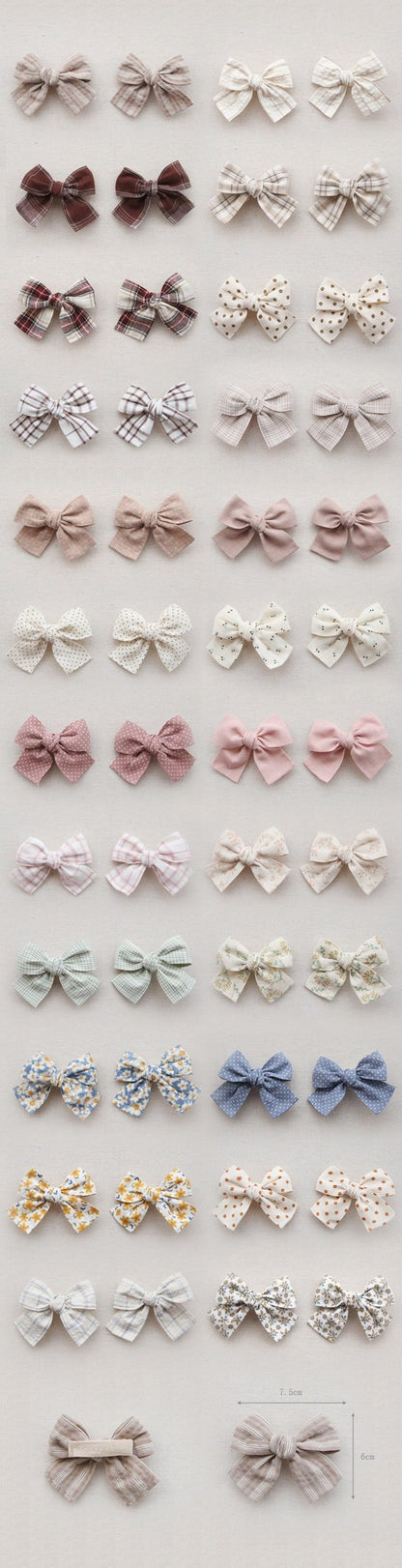 (isi 5pcs) Set Jepitan rambut | Pita Rambut | bayi anak bunga import perempuan aksesoris catalog ATSP AM