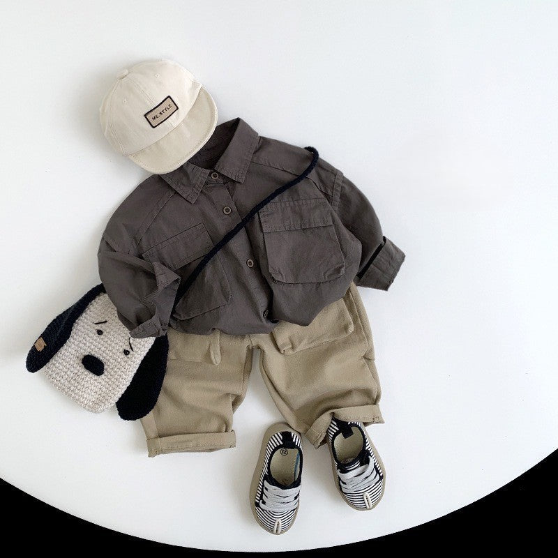 1-5thn | Kemeja Korea Formal Kaos Oversize Anak Laki-laki Pakaian Bayi MYTT catalog TAJ