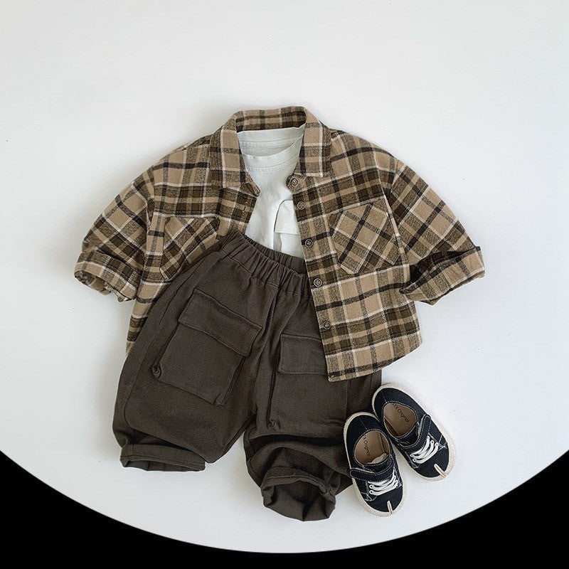 1-5thn | Kemeja Korea Formal Kaos Oversize Anak Laki-laki Pakaian Bayi MYTT catalog TAK