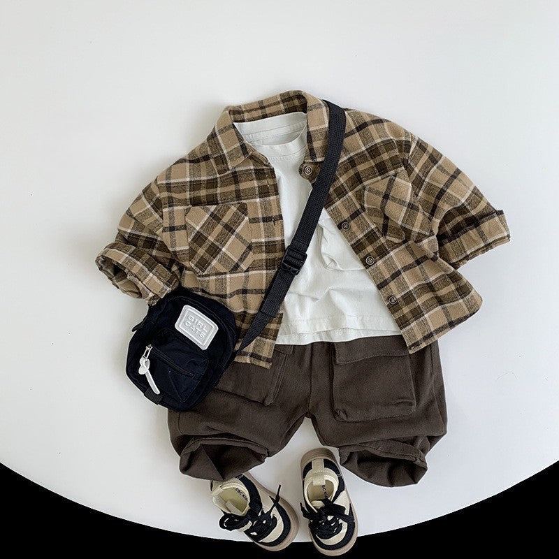 1-5thn | Kemeja Korea Formal Kaos Oversize Anak Laki-laki Pakaian Bayi MYTT catalog TAK