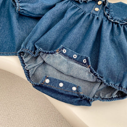 0-4thn | DRESS JUMPER BAJU BAYI ANAK JUMPSUIT ROMPER PEREMPUAN CATALOG DDWJ DBE