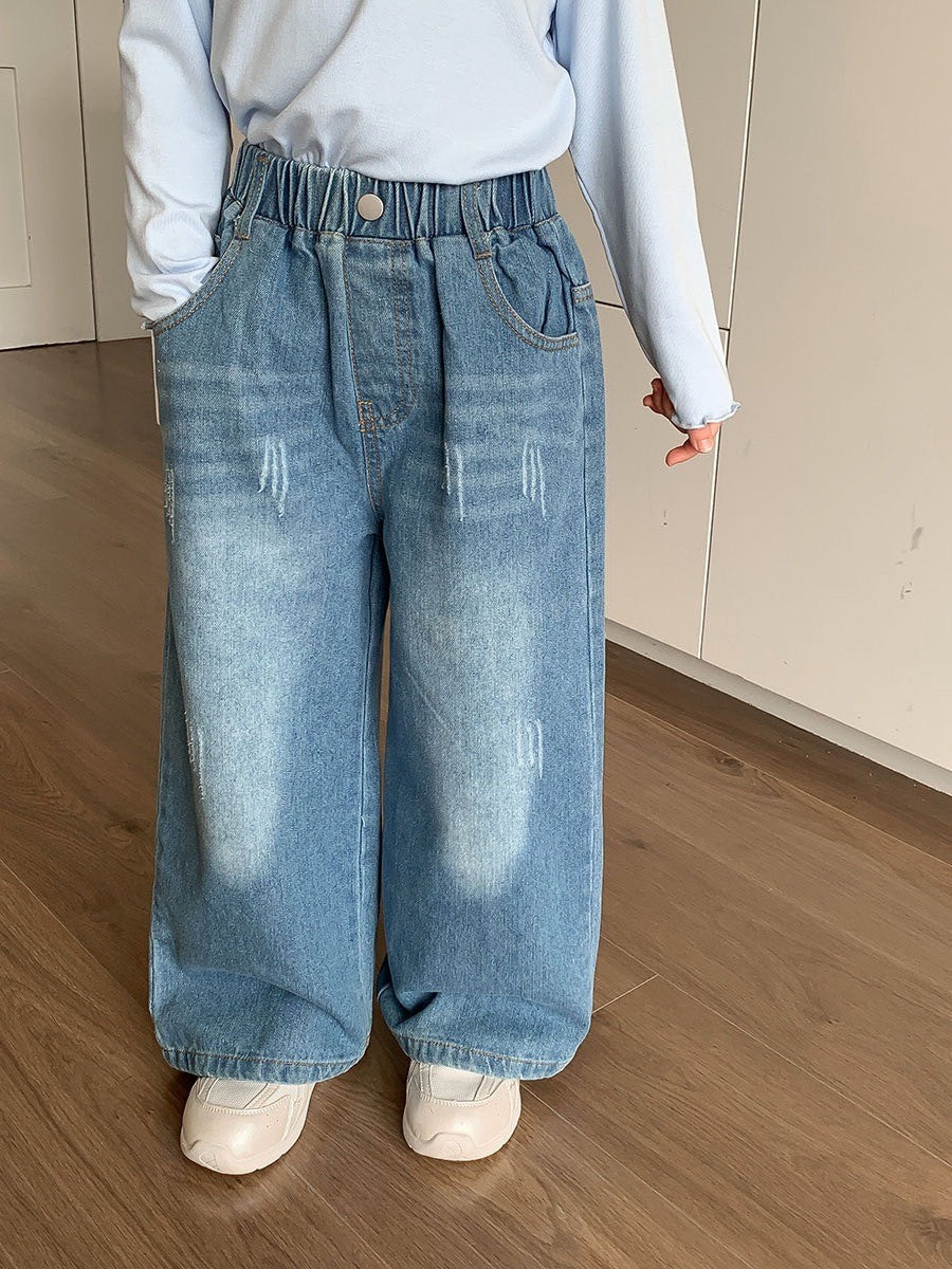 2-6 thn || CELANA PANJANG DENIM PAKAIAN ANAK PEREMPUAN NXTY CATALOG TAP