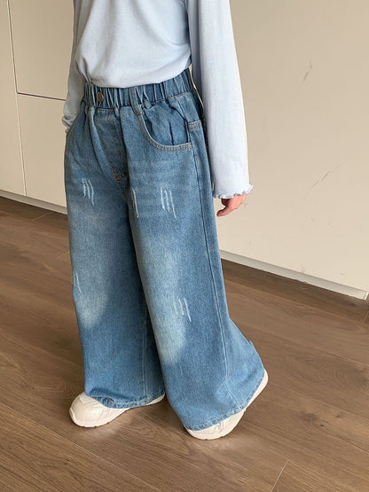 2-6 thn || CELANA PANJANG DENIM PAKAIAN ANAK PEREMPUAN NXTY CATALOG TAP