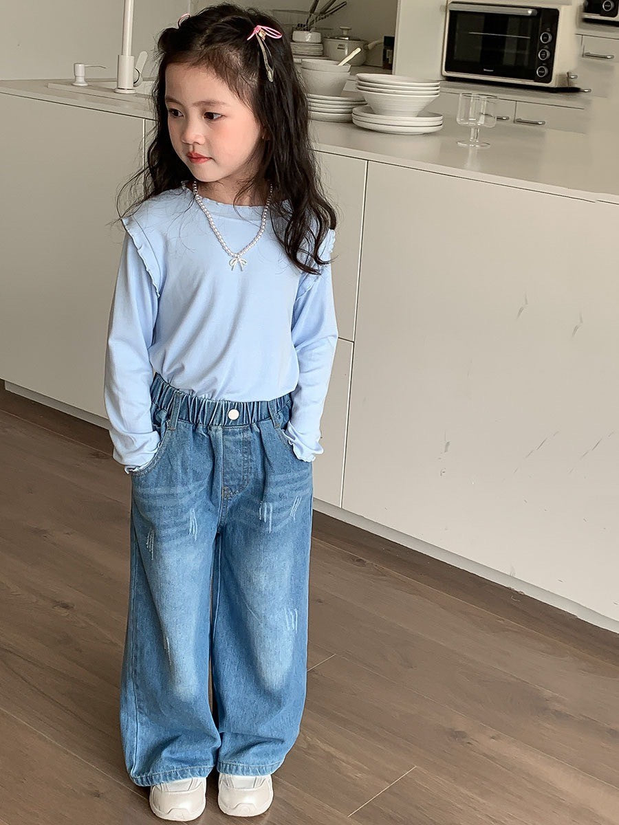 2-6 thn || CELANA PANJANG DENIM PAKAIAN ANAK PEREMPUAN NXTY CATALOG TAP