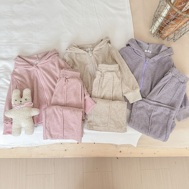 3-7 thn ||  Jaket Sweater + Celana (1SET) Anak Jacket Coat Anak Karakter ANAK PEREMPUAN catalog NXTY TAT