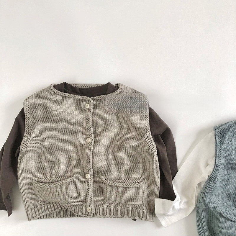 1-5 thn | Vest Rajut Anak Jacket Coat Anak Karakter Unisex catalog MTQN QR